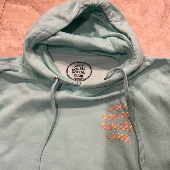 Anti-Social Social club great condition hoodie size medium - Picture 5 of 6